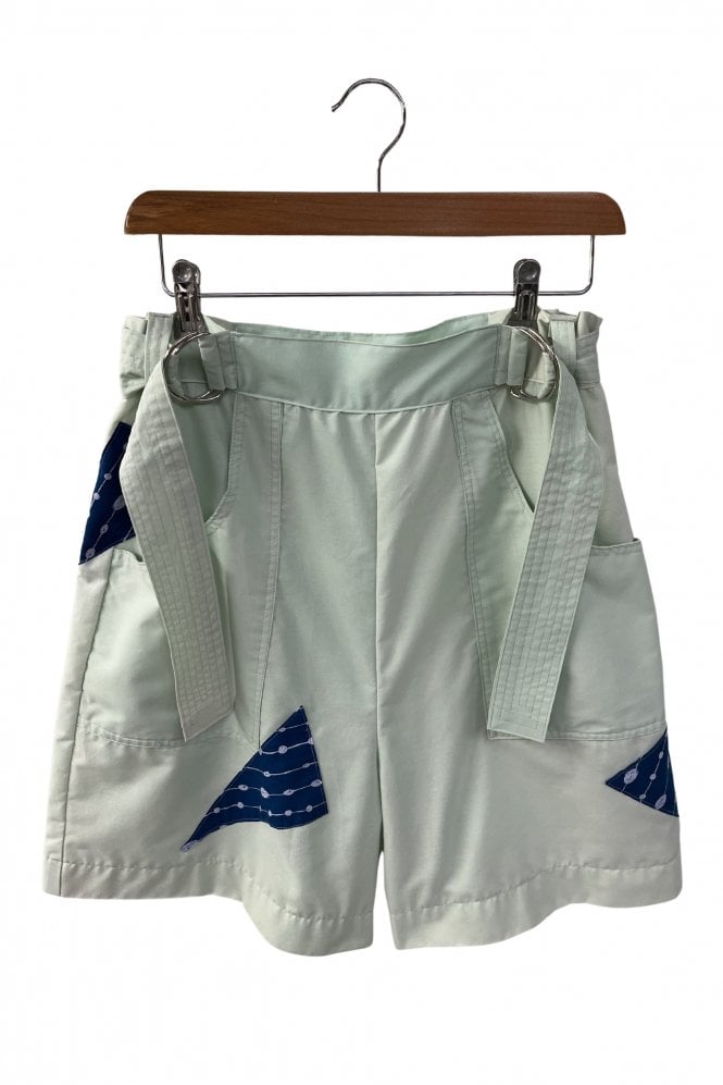 Anders Adjustable Appliqué D-ring Shorts