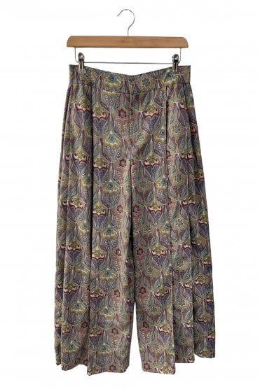 Elodie Wide Leg Pleated Trouser