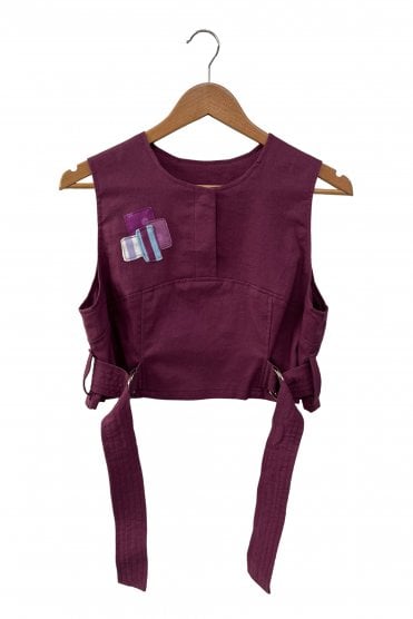 Isla Sleeveless Cropped Top