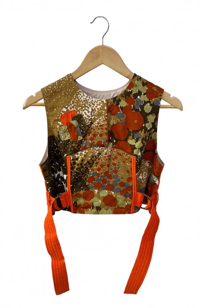 Isla Sleeveless Padded Cropped Top