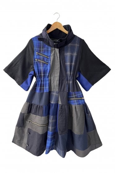 Kaede Suit Patchwork Dress